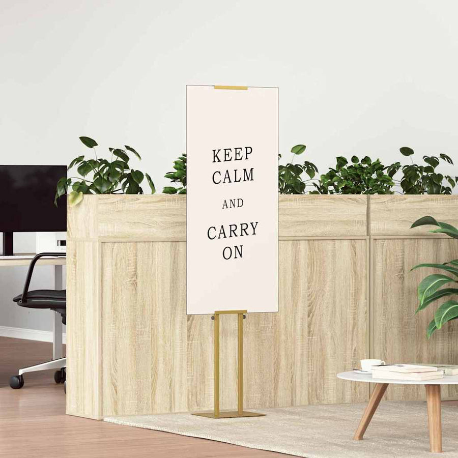 Beurs Displays 2 pcs Goud 30 x 24 x 208 cm IJzer