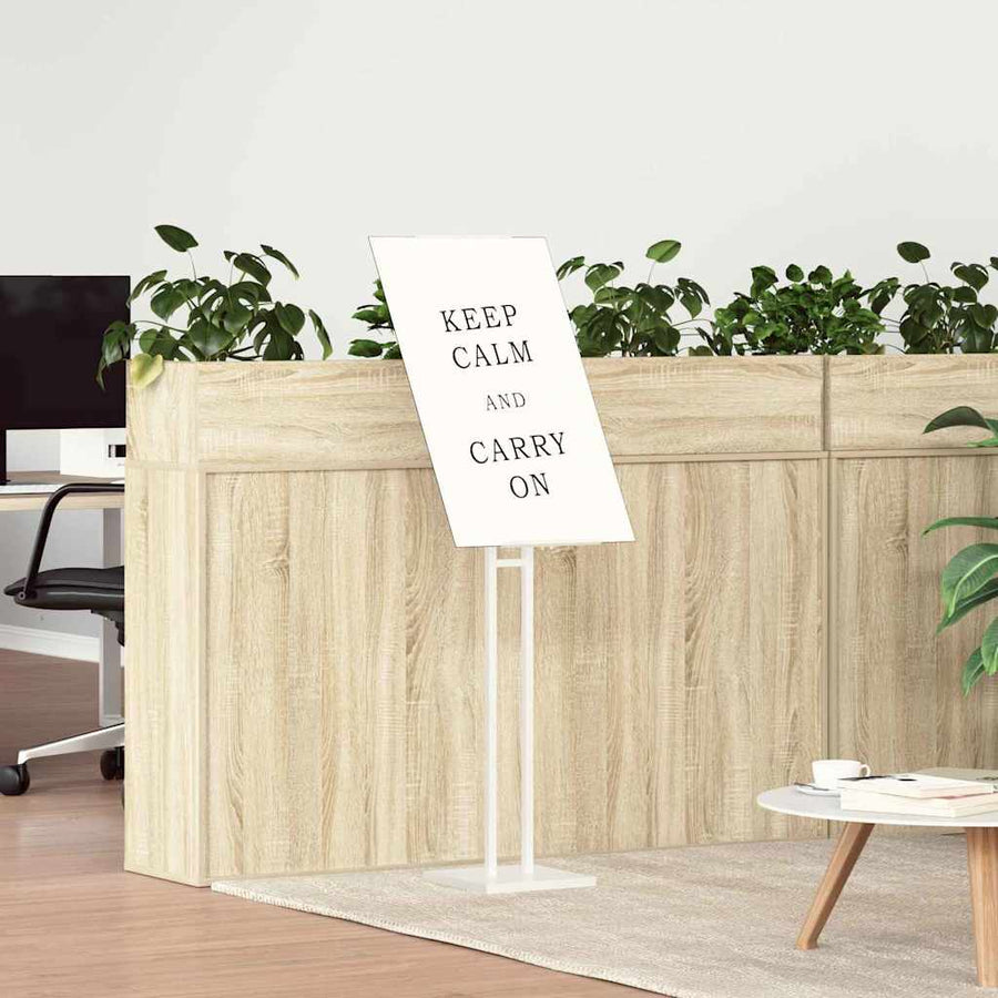 Beurs Displays 2 pcs Wit 26.5 x 26.5 x 127 cm IJzer