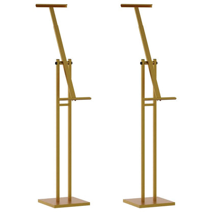 Beurs Displays 2 pcs Goud 26.5 x 26.5 x 127 cm IJzer