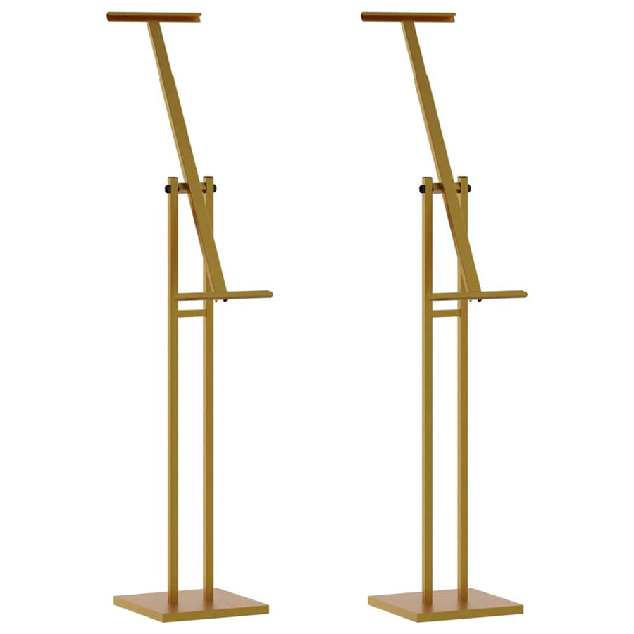 Beurs Displays 2 pcs Goud 26.5 x 26.5 x 127 cm IJzer
