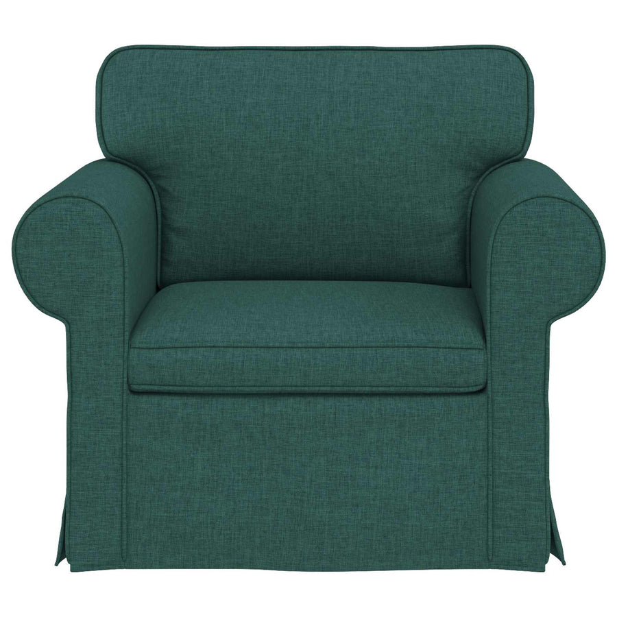 Bank Donkergroen 215 x 82 x 80 cm Metaal