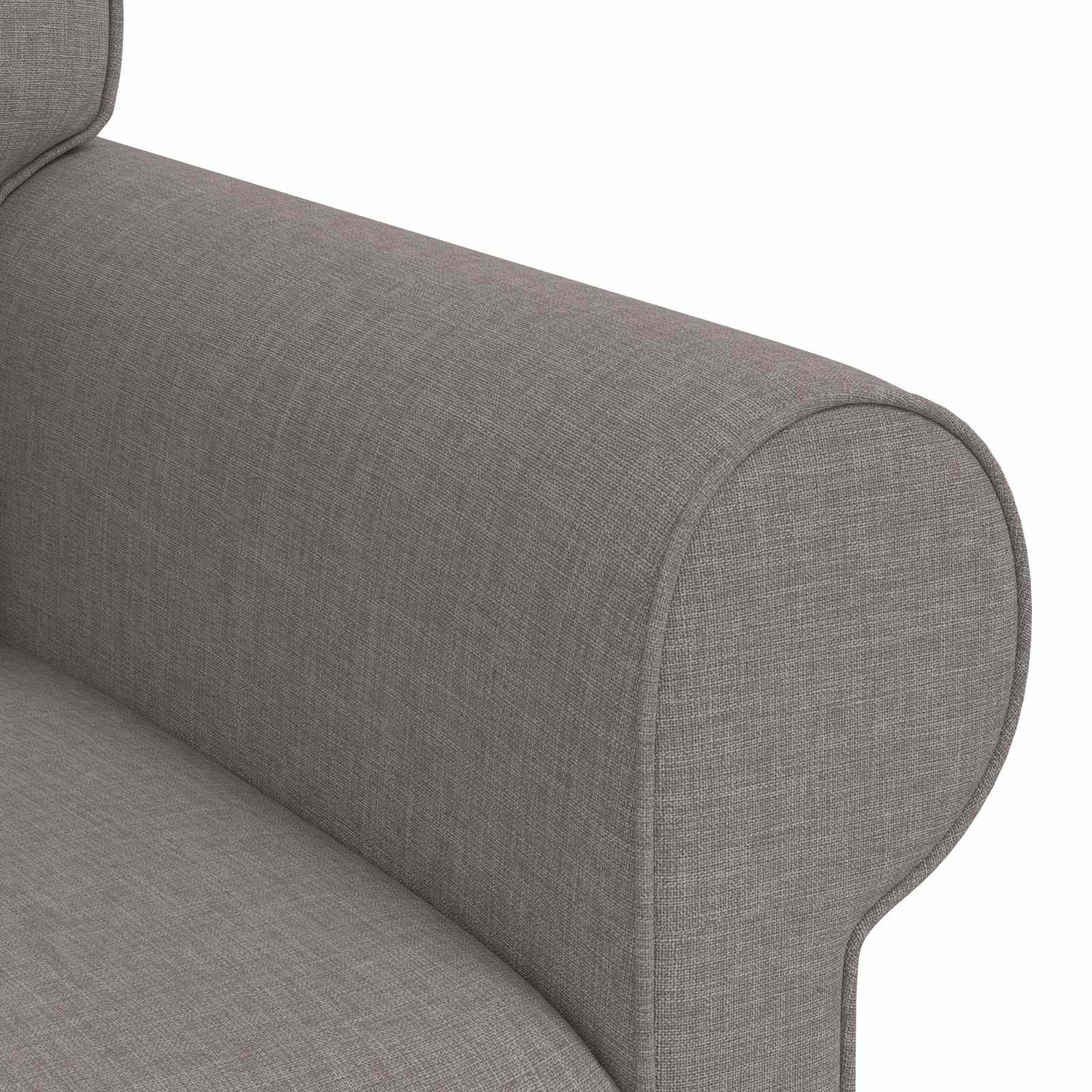 Bank Taupe 215 x 82 x 80 cm Metaal