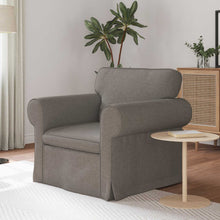 Bank Taupe 215 x 82 x 80 cm Metaal