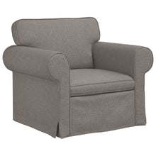 Bank Taupe 215 x 82 x 80 cm Metaal