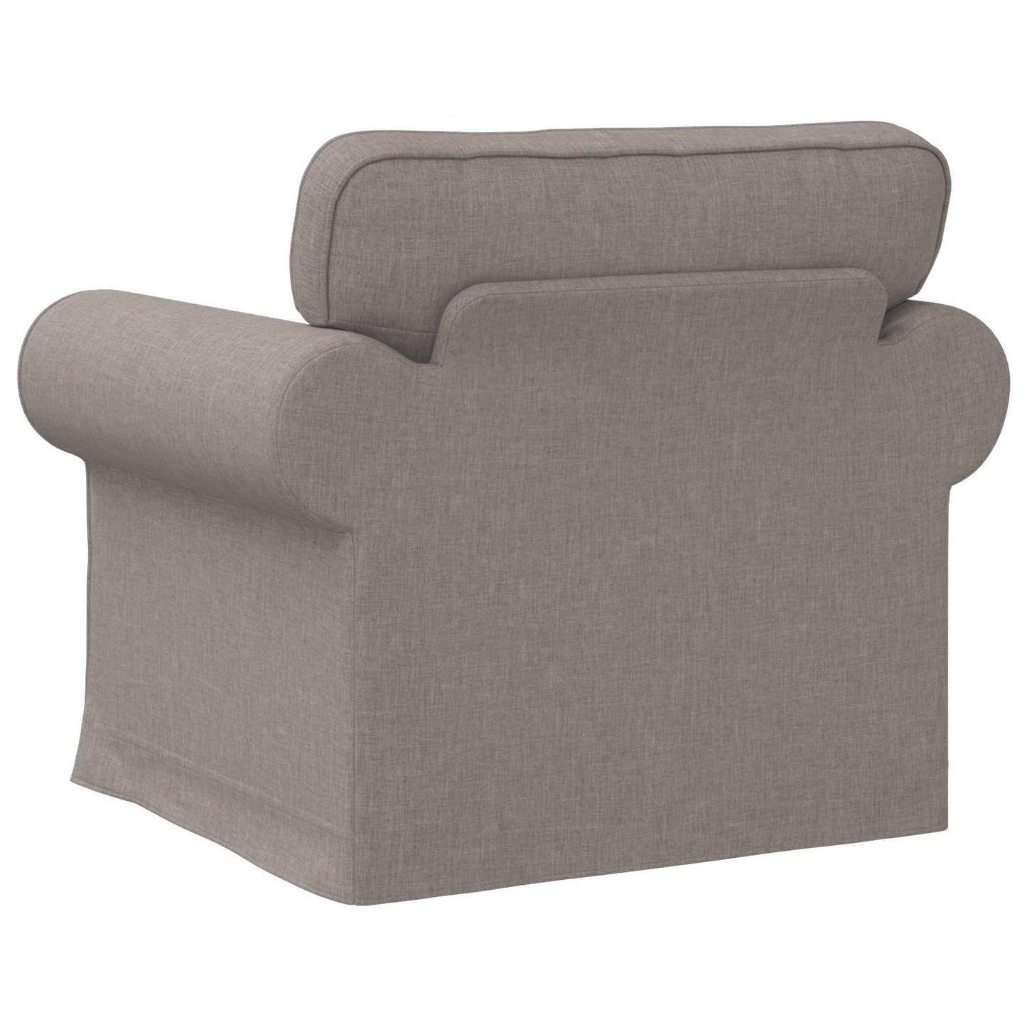 Bank Taupe 215 x 82 x 80 cm Metaal