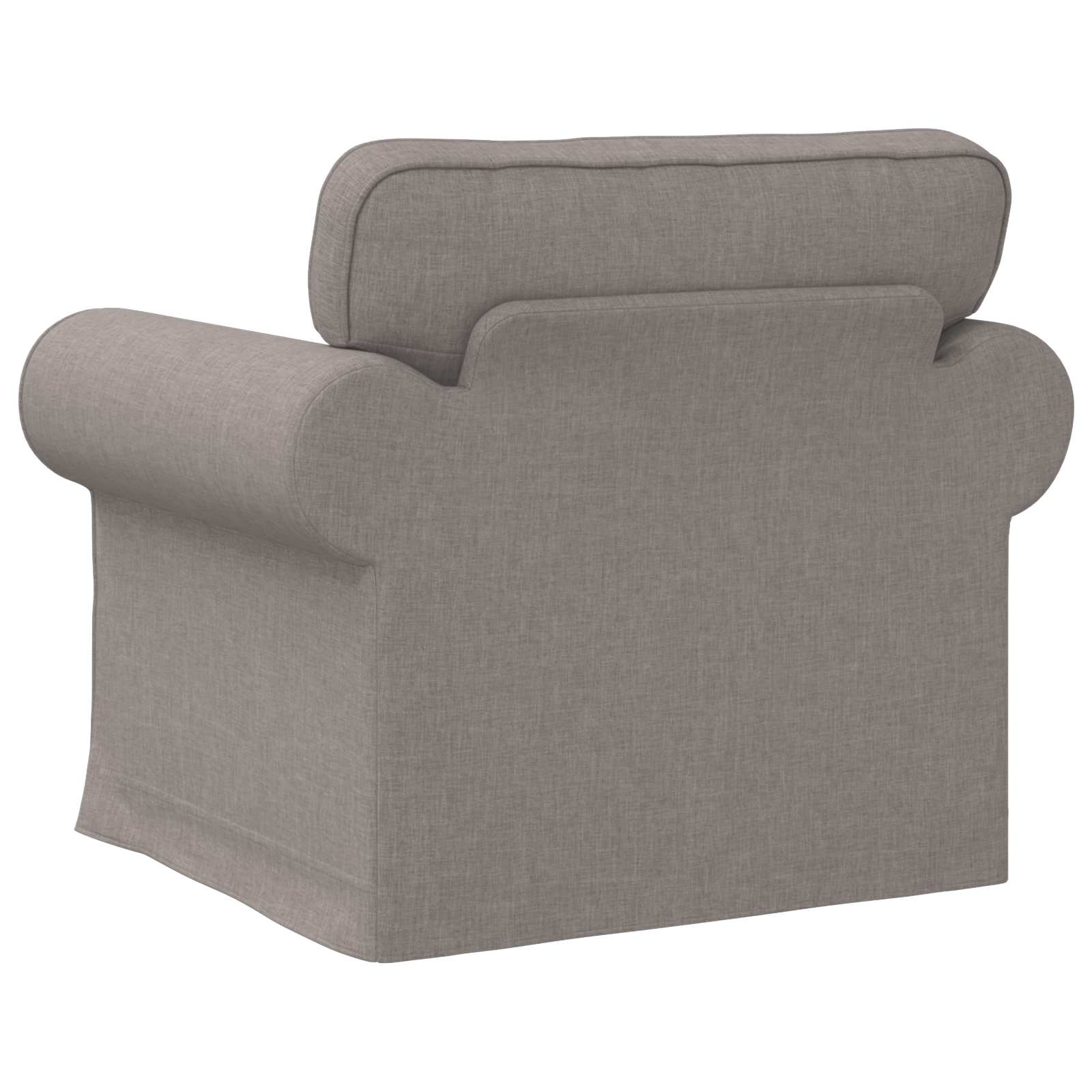 Bank Taupe 215 x 82 x 80 cm Metaal
