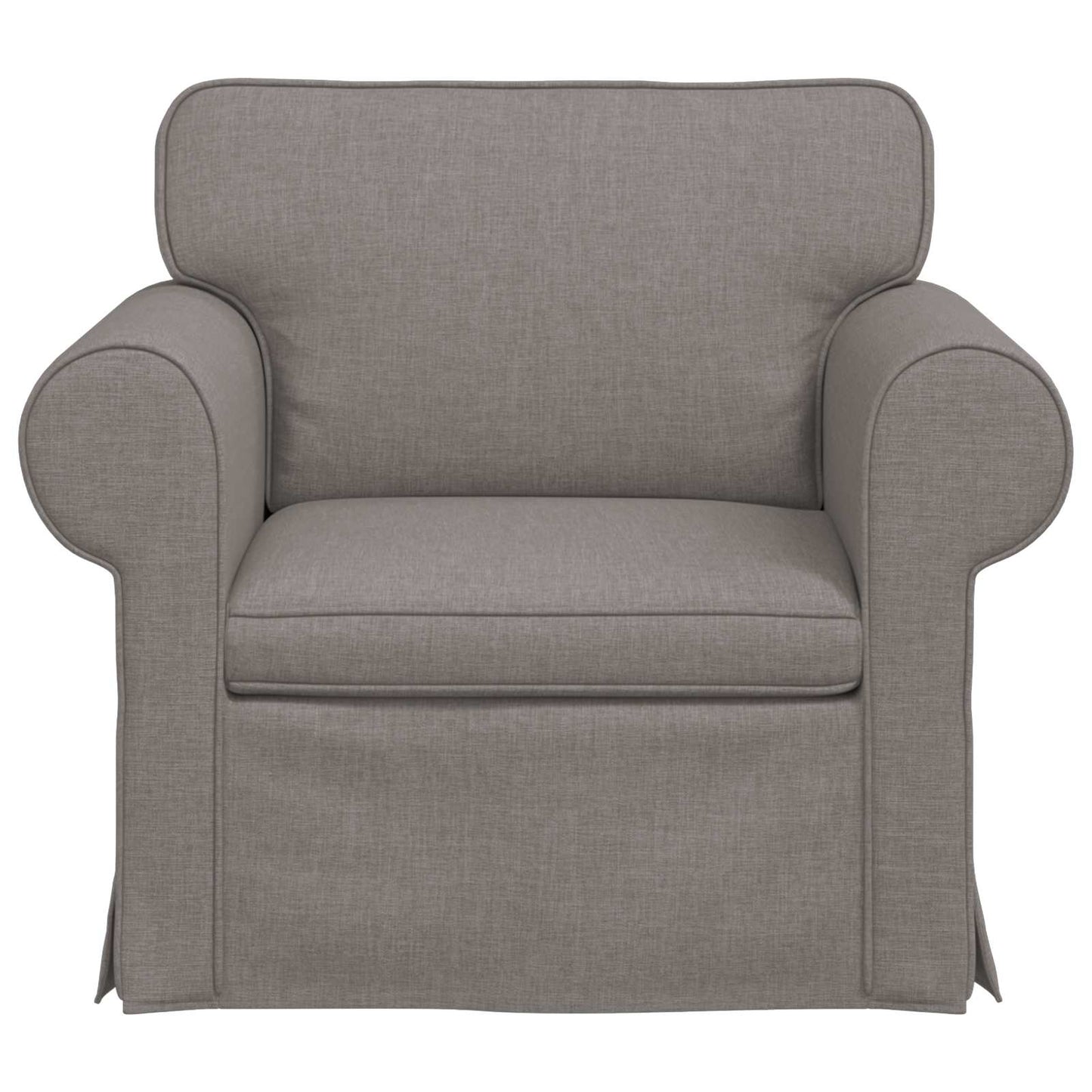 Bank Taupe 215 x 82 x 80 cm Metaal