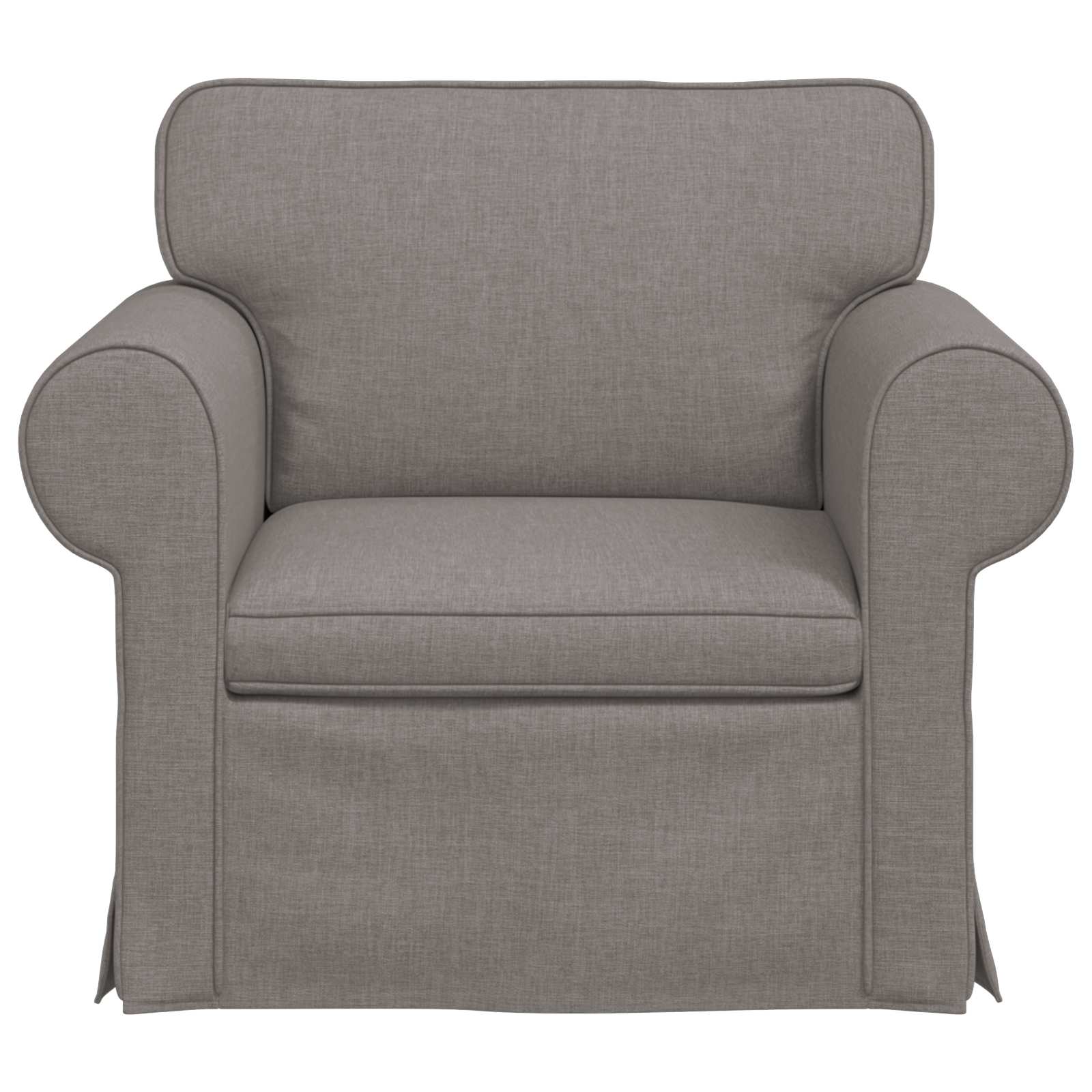 Bank Taupe 215 x 82 x 80 cm Metaal