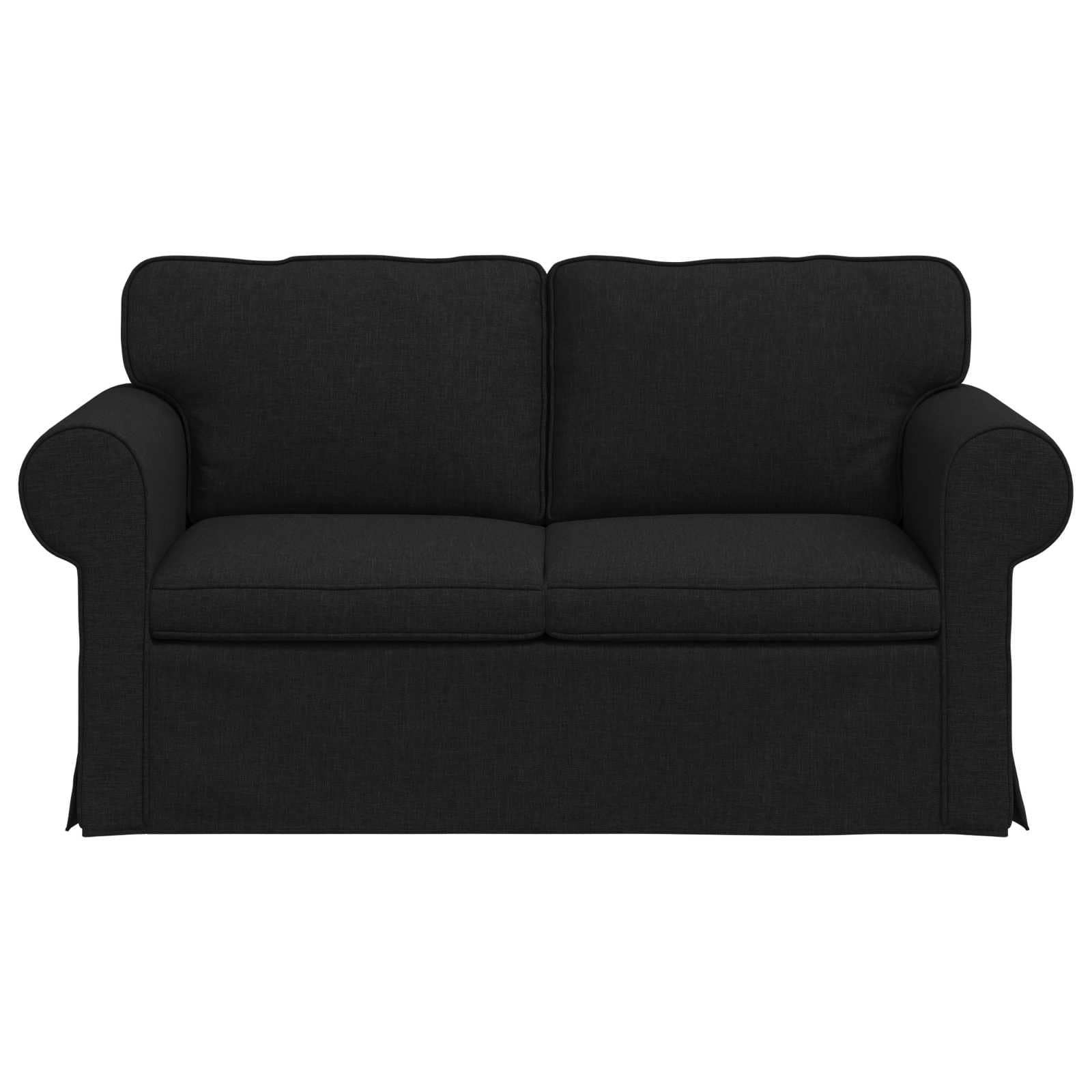 Bank Zwart 215 x 82 x 80 cm Metaal