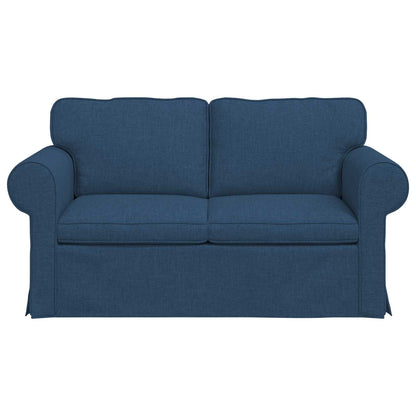 Bank Blauw 215 x 82 x 80 cm Metaal