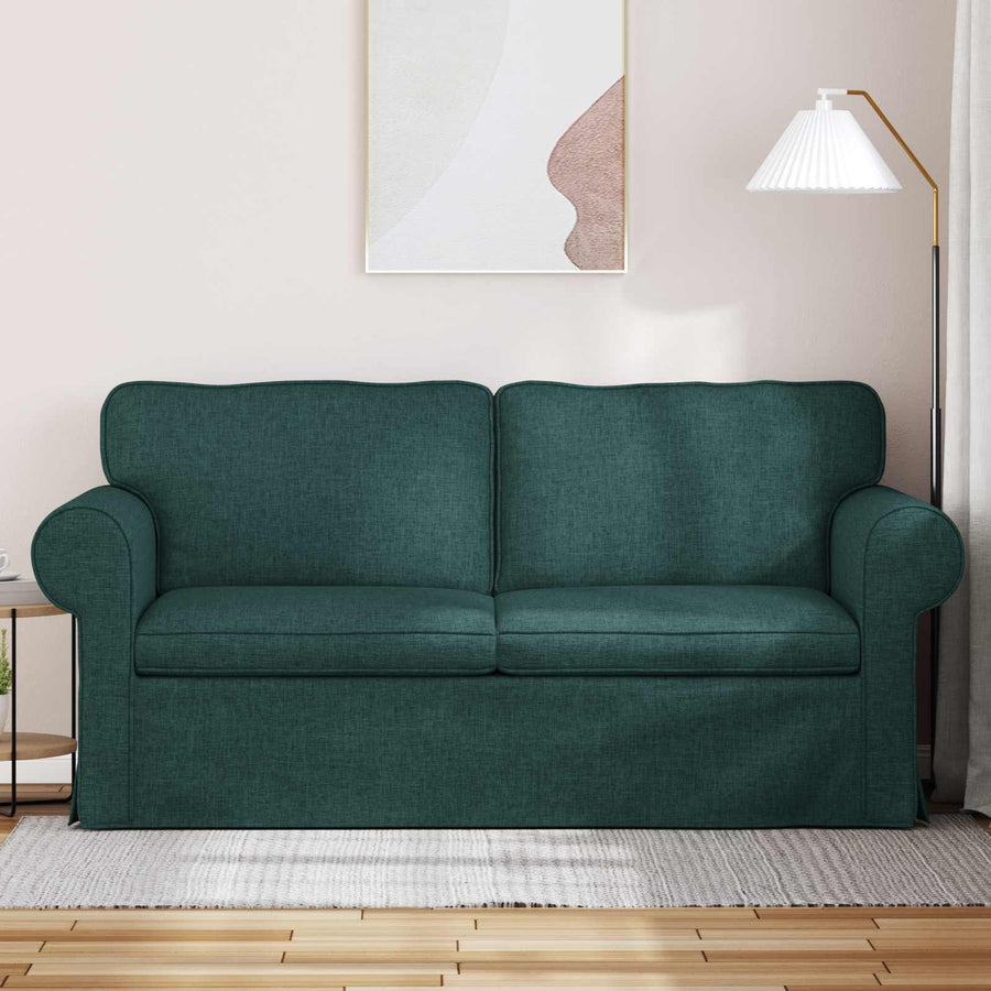 Bank Donkergroen 215 x 82 x 80 cm Metaal