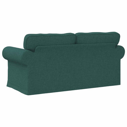 Bank Donkergroen 215 x 82 x 80 cm Metaal