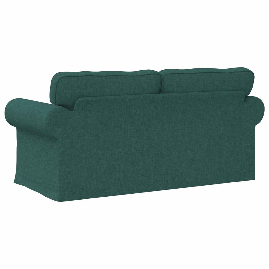 Bank Donkergroen 215 x 82 x 80 cm Metaal
