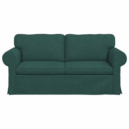 Bank Donkergroen 215 x 82 x 80 cm Metaal
