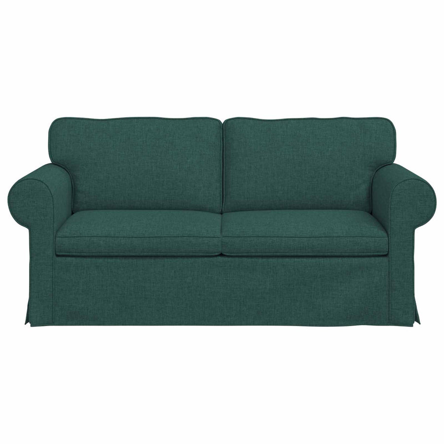 Bank Donkergroen 215 x 82 x 80 cm Metaal