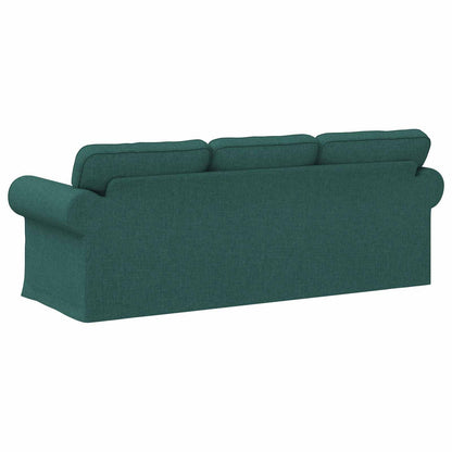 Bank Donkergroen 215 x 82 x 80 cm Metaal