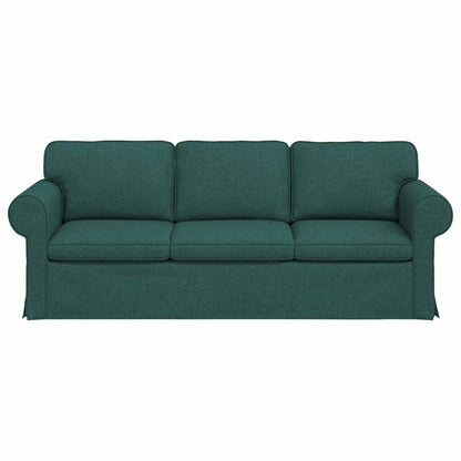Bank Donkergroen 215 x 82 x 80 cm Metaal