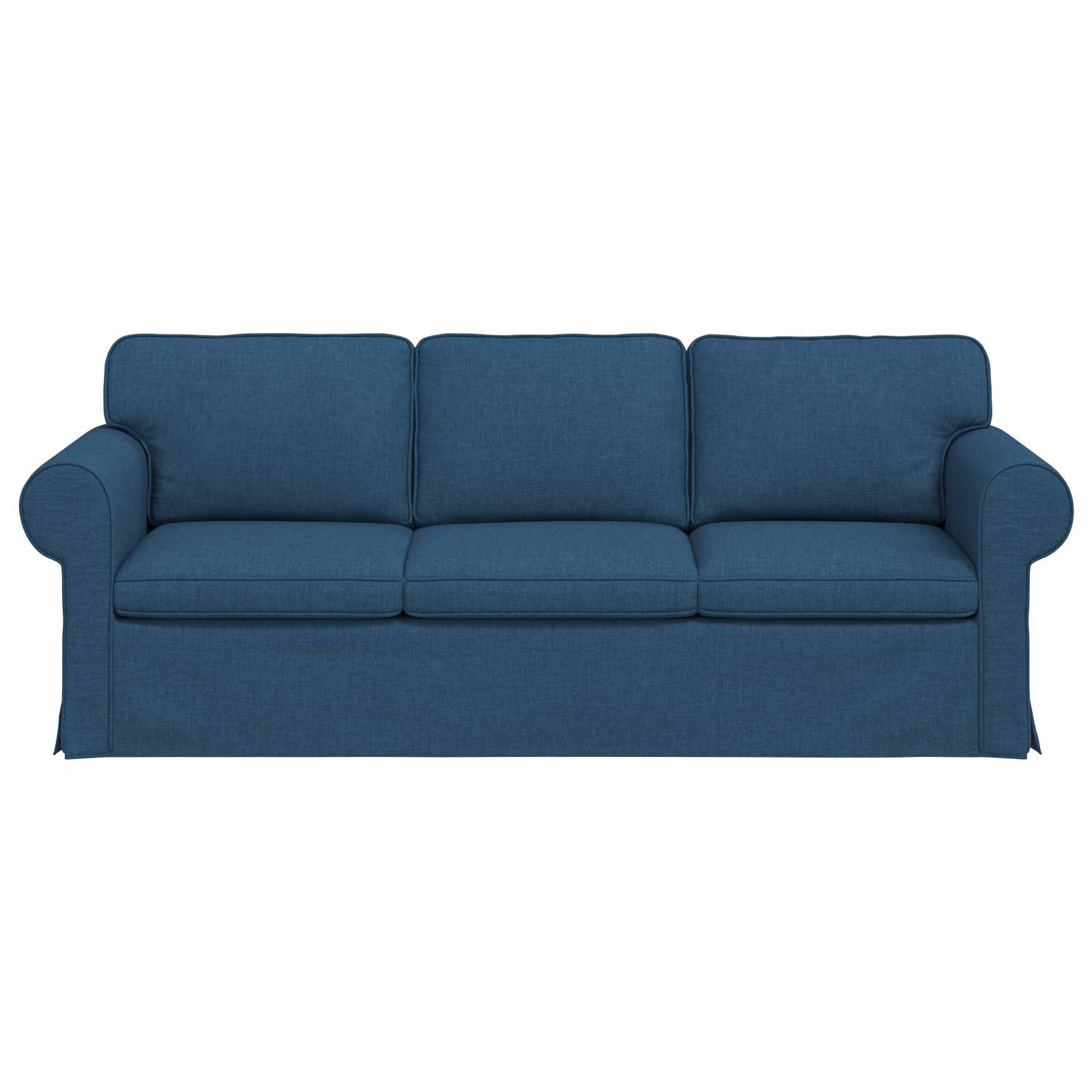 Bank Blauw 215 x 82 x 80 cm Metaal
