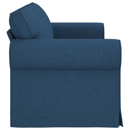 Bank Blauw 215 x 82 x 80 cm Metaal