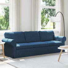 Bank Blauw 215 x 82 x 80 cm Metaal