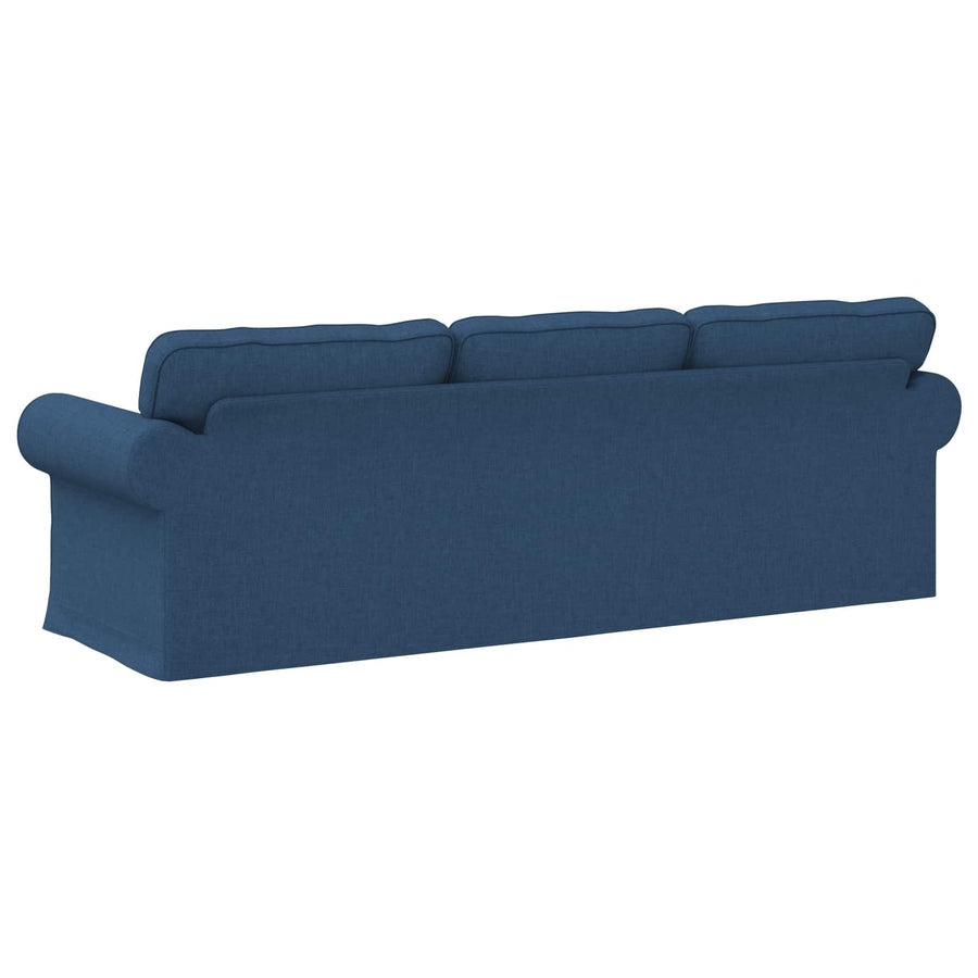 Bank Blauw 245 x 82 x 80 cm Stof