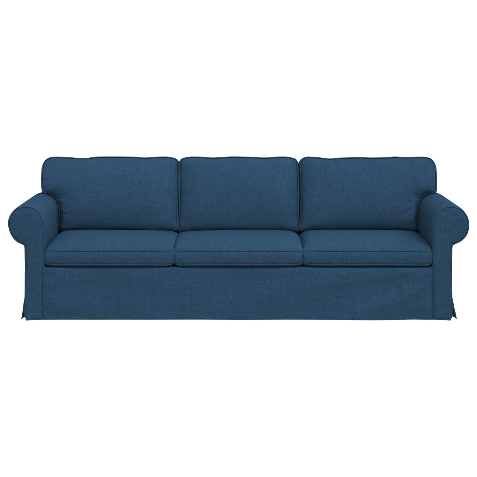 Bank Blauw 215 x 82 x 80 cm Metaal