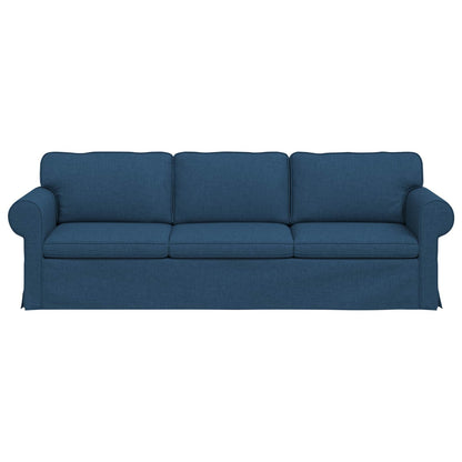 Bank Blauw 215 x 82 x 80 cm Metaal