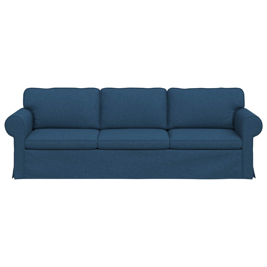 Bank Blauw 245 x 82 x 80 cm Stof