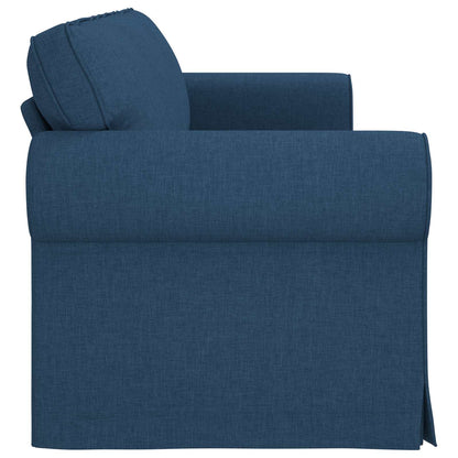 Bank Blauw 215 x 82 x 80 cm Metaal