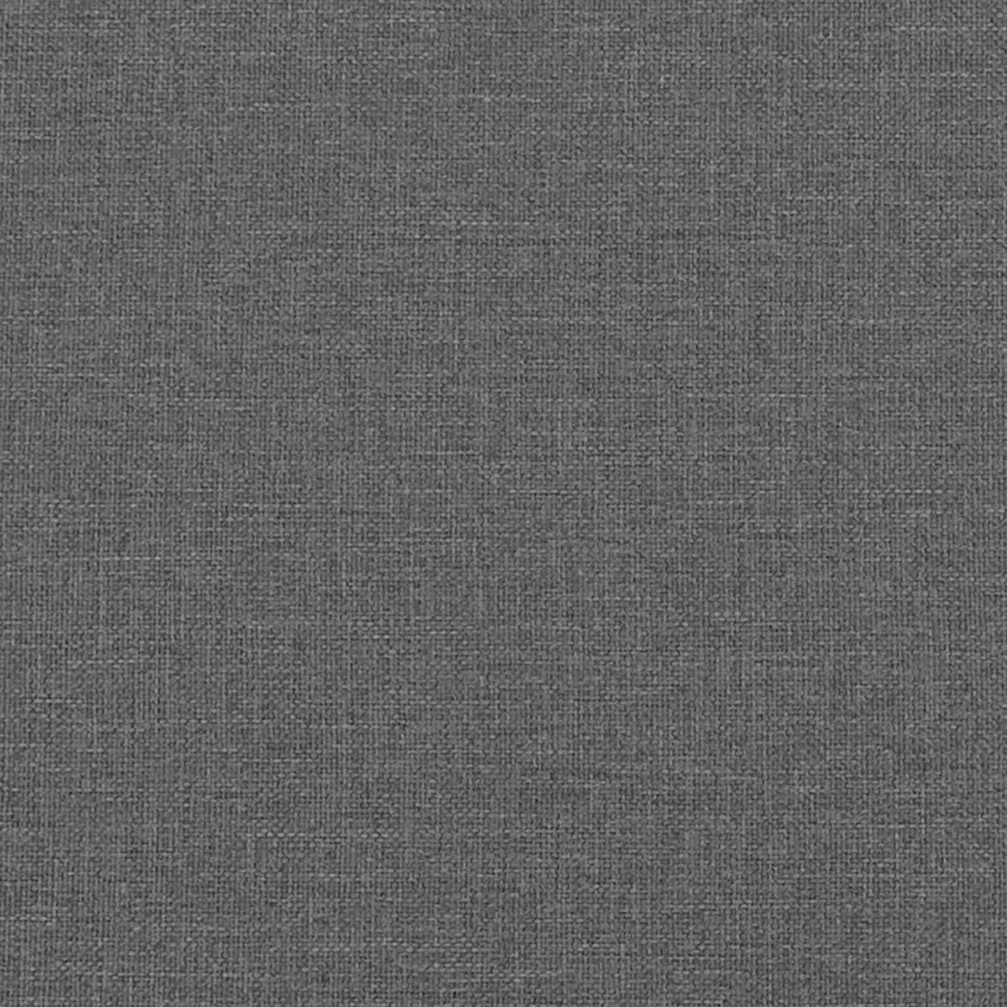 Bank Donkergrijs 215 x 138 x 80 cm Metaal