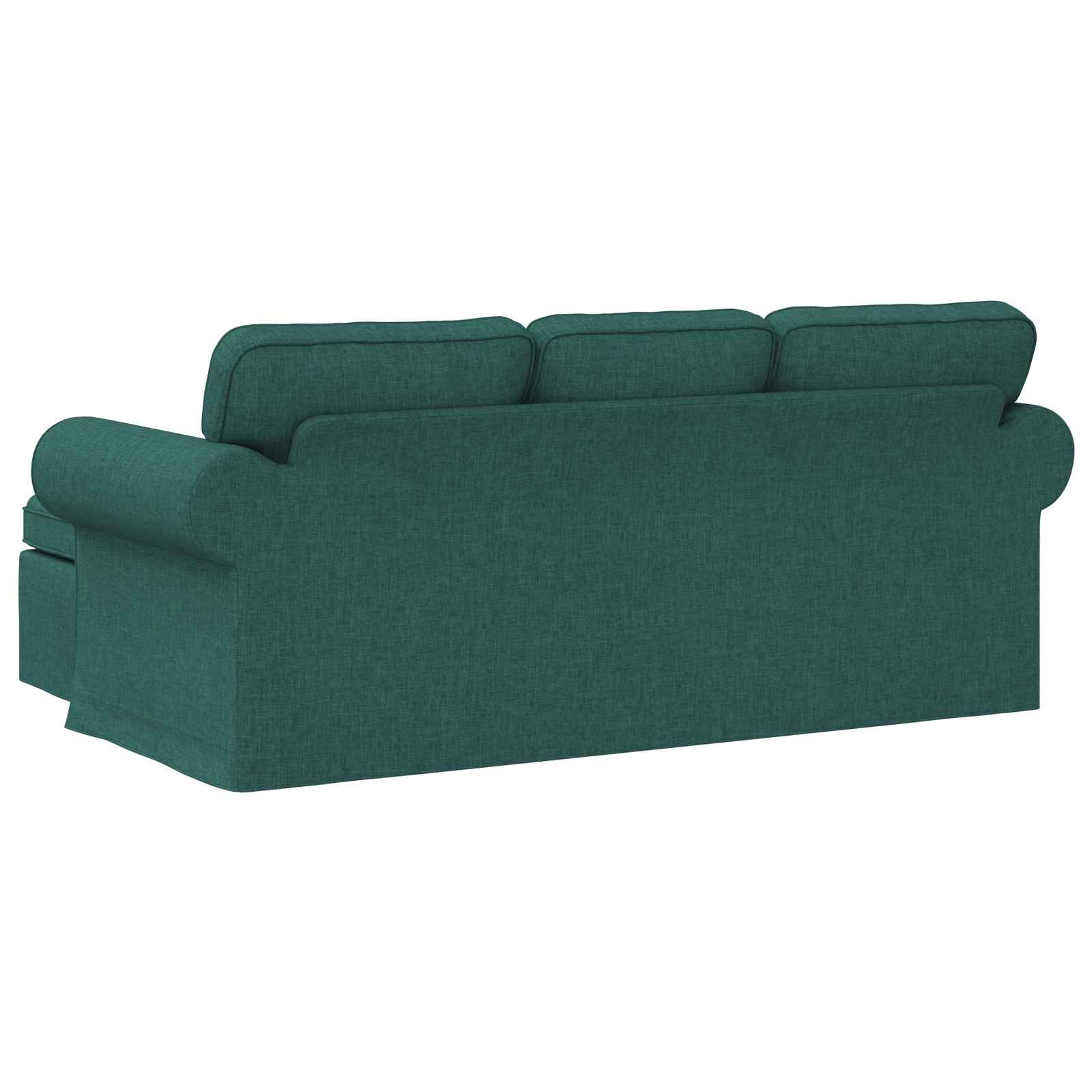 Bank Donkergroen 215 x 138 x 80 cm Metaal