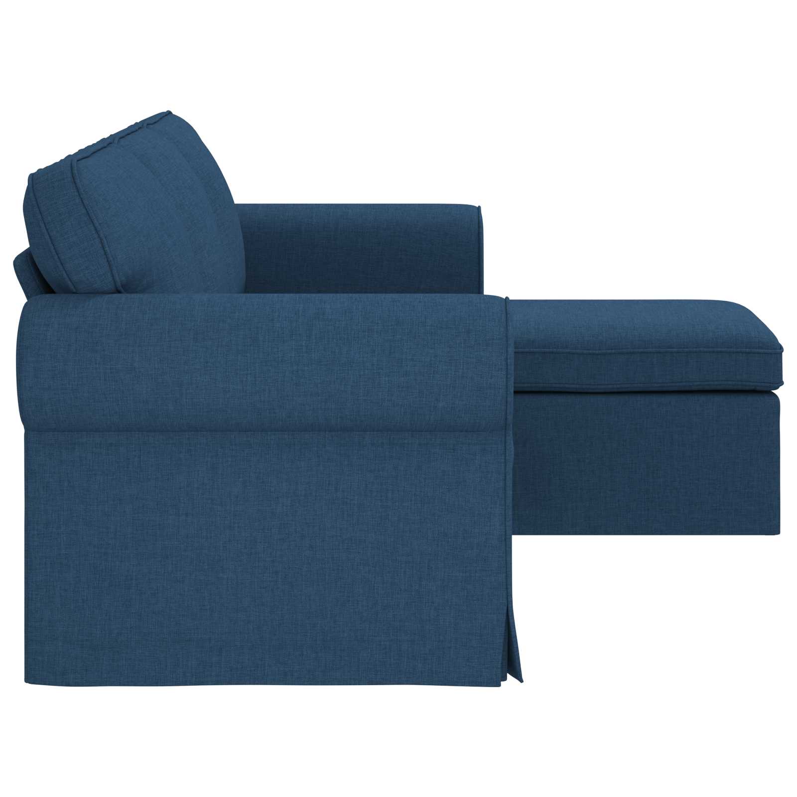 Bank Blauw 215 x 138 x 80 cm Metaal