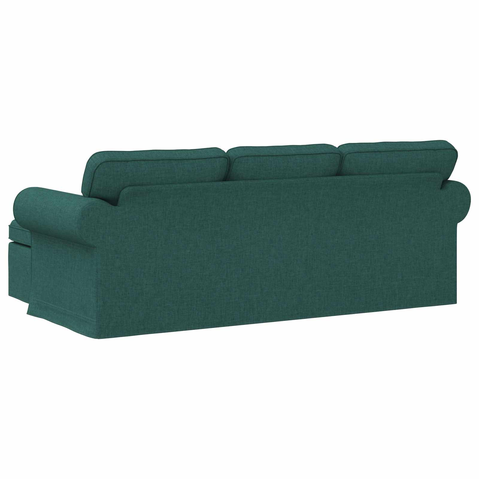 Bank Donkergroen 215 x 138 x 80 cm Metaal
