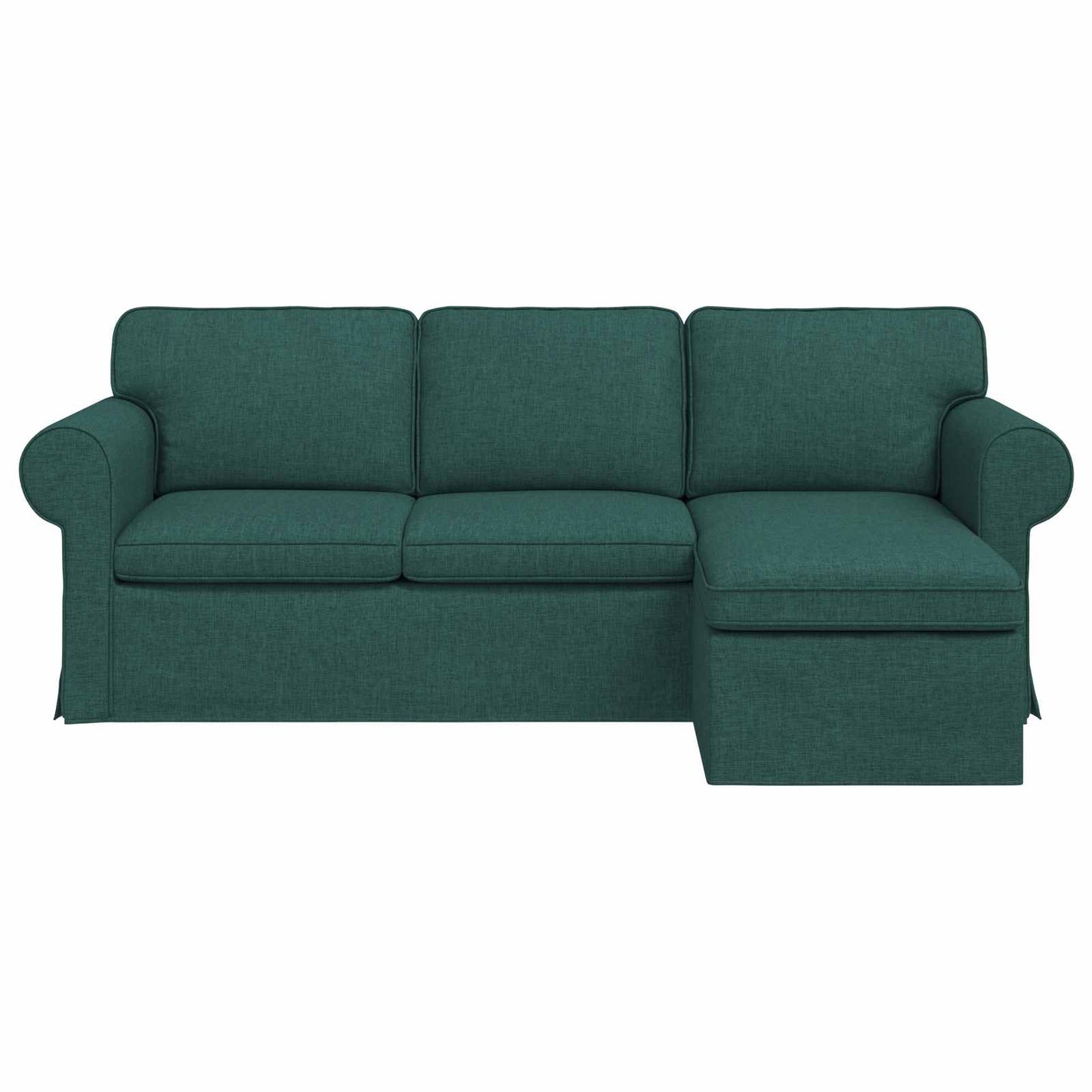 Bank Donkergroen 215 x 138 x 80 cm Metaal
