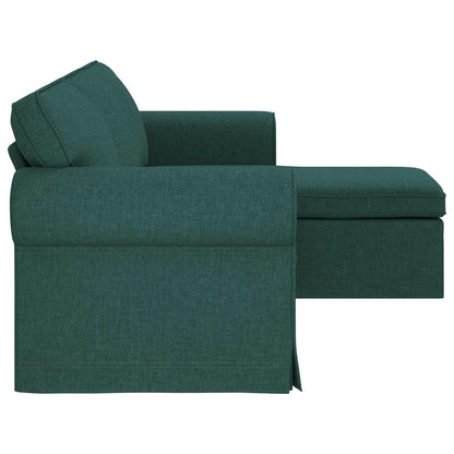 Bank Donkergroen 215 x 138 x 80 cm Metaal