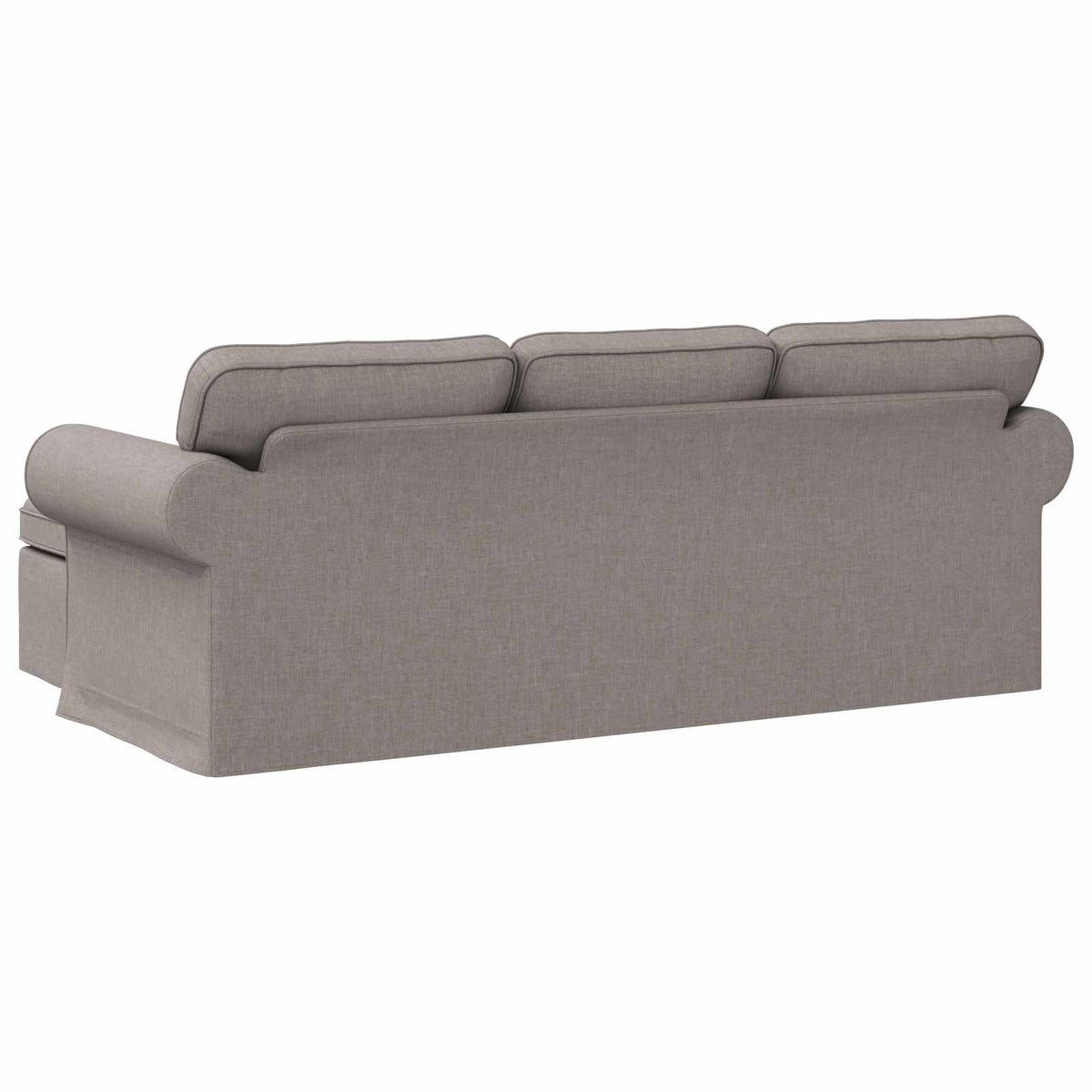 Bank Taupe 215 x 138 x 80 cm Stof