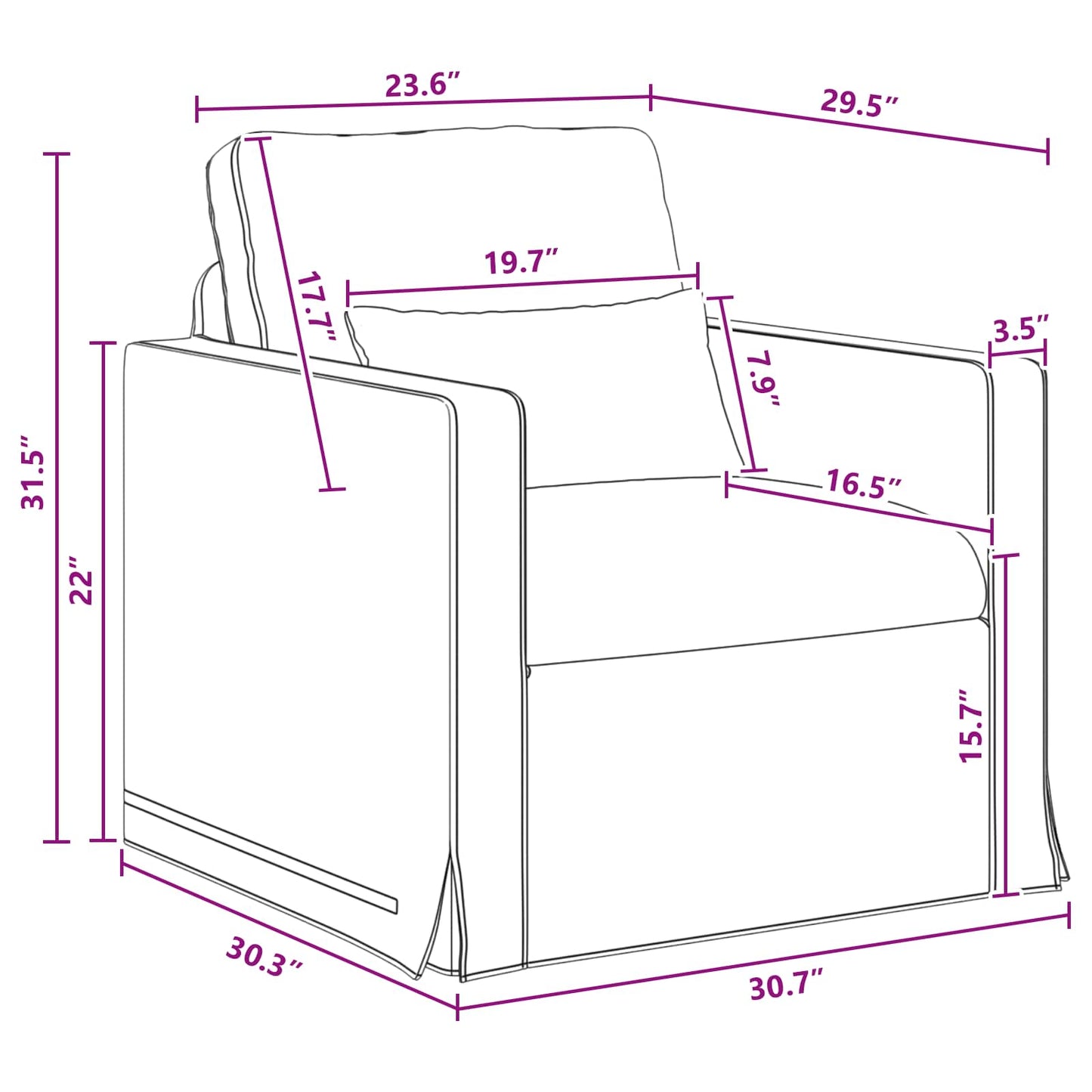 Bank Donkergrijs 78 x 78 x 80 cm Metaal