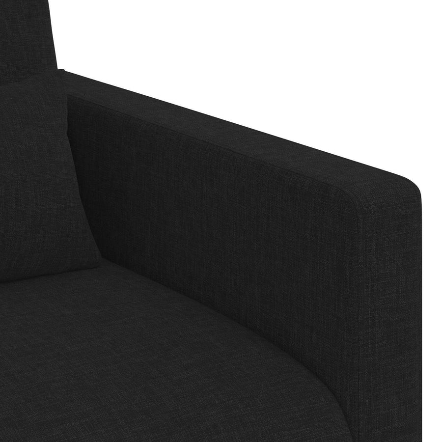 Bank Zwart 78 x 78 x 80 cm Metaal