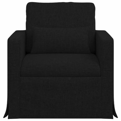 Bank Zwart 78 x 78 x 80 cm Metaal
