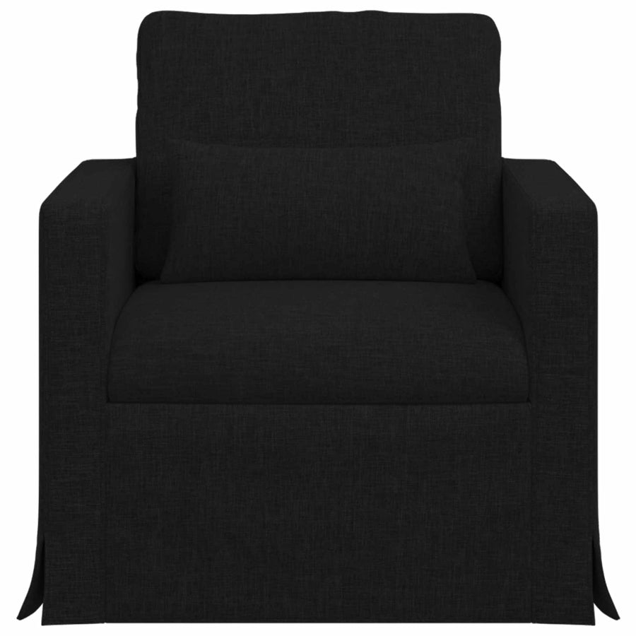 Bank Zwart 78 x 78 x 80 cm Metaal