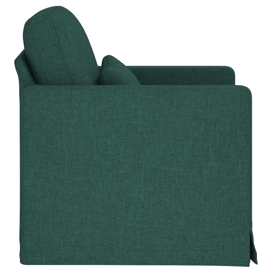 Bank Donkergroen 78 x 78 x 80 cm Metaal