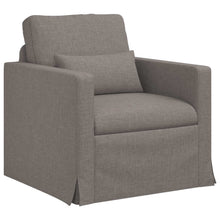 Bank Taupe 78 x 78 x 80 cm Metaal