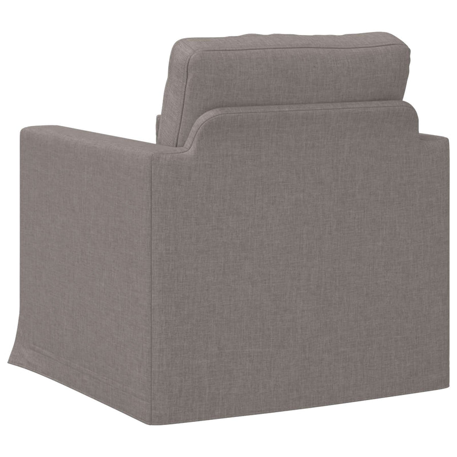 Bank Taupe 78 x 78 x 80 cm Metaal