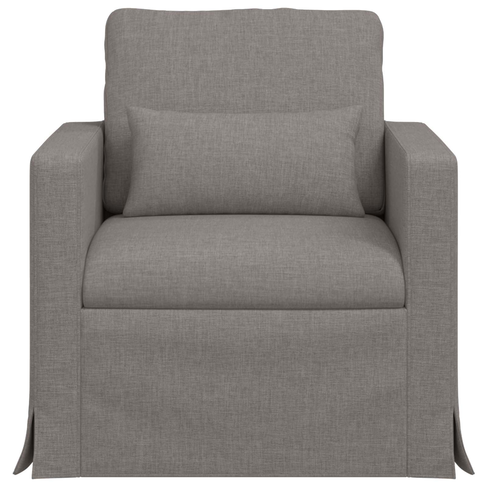 Bank Taupe 78 x 78 x 80 cm Metaal