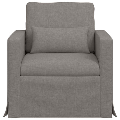 Bank Taupe 78 x 78 x 80 cm Metaal