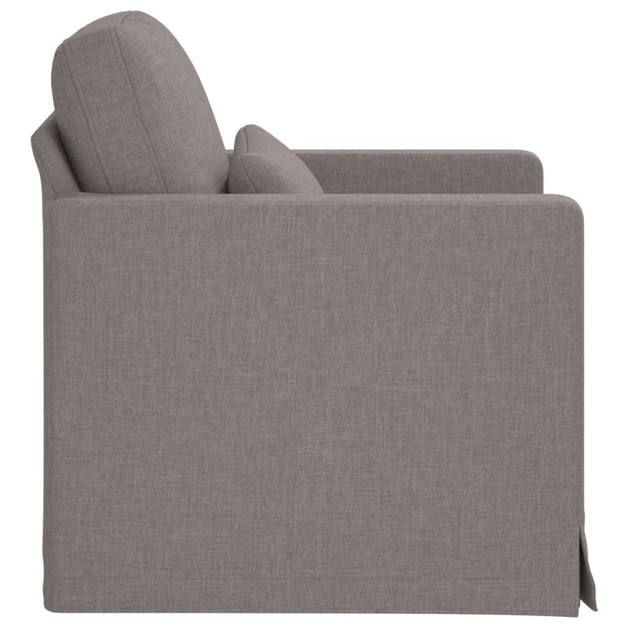 Bank Taupe 78 x 78 x 80 cm Metaal