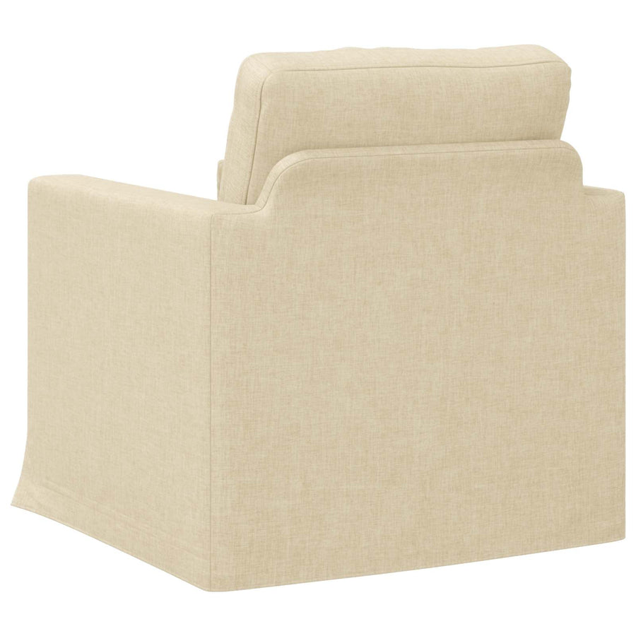 Bank 60cm Crème Metaal