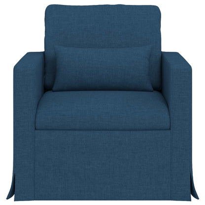 Bank Blauw 78 x 78 x 80 cm Metaal