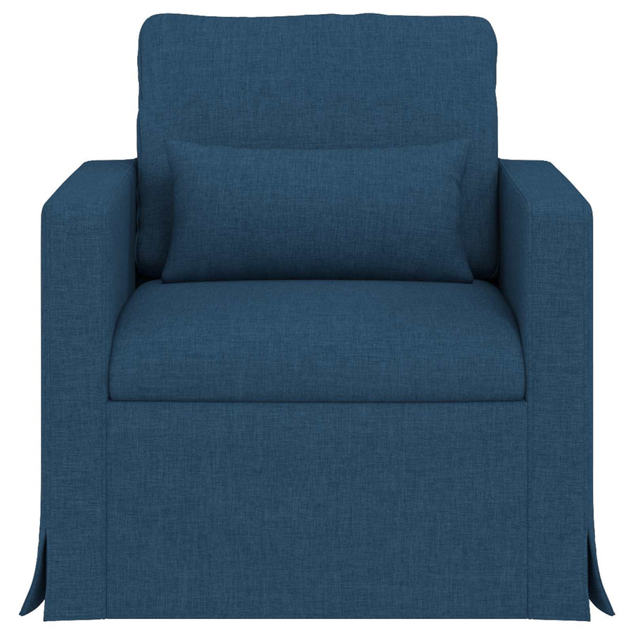 Bank Blauw 78 x 78 x 80 cm Metaal