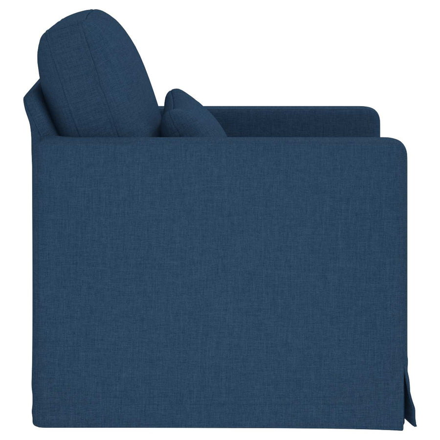 Bank Blauw 78 x 78 x 80 cm Metaal